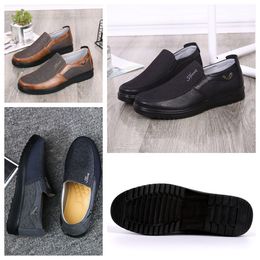 Shoes GAI sneakers sport Cloth Shoe Mens Single Business Low Top Shoe Casual Soft Sole Slippers Flat Men Shoes Blacks whites comforts soft big size 38-50