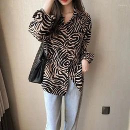 Women's Polos Autumn Attire Fashion Long Sleeved Stripe Shirt Female Loose Fitting Coat Tops Tide Large Size Womens