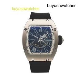 Diamond Sports Wrist Watch RM Wristwatch Mens Collection Box Certificate 18k Platinum Automatic Mechanical Mens Watch Rm023