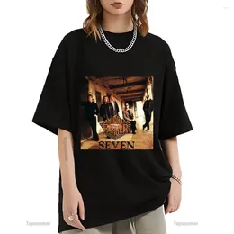Men's T Shirts Seven Shirt Night Ranger Tour T-Shirt Woman Punk Streetwear Oversized Tshirt