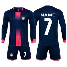 arrival Men Children football jerseys Costumes Football Kits Men kids Sports suits camiseta futbol Uniforms Soccer sets 240307