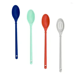 Coffee Scoops 3Pcs Plastic Salad Utensils Restaurant Supplies Fruit Preparation Spoon