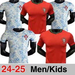 Portugal football jersey Ruben Ronaldo Portuguese 2024 2025 Portugal jersey men's children's set Portugal's Euro victory over Thailand Bruno