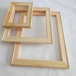 Frames Wood Frame For Canvas Oil Painting Factory Price Nature Diy Picture Inner