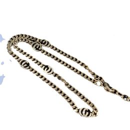 G Gold Designer Schmuck Mode Halskette Geschenk Vermeiden Sie das Größenproblem