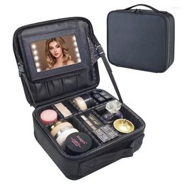 Cosmetic Bags Female Makeup Case Professional Box Estuche Para Maquillaje Portable Women's Bag For Travel Organizer