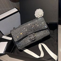 High Quality Designer Bag Diamond Chain Crossbody Cc Series Shoulder Woc Luxury Handbag Mobile Phone Wallet Womens Flip Xtkas