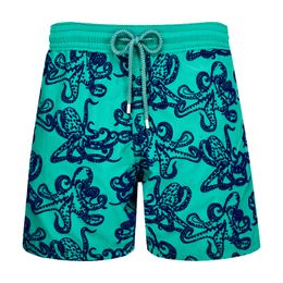 Vilebre Pantaloncini da uomo Bermuda Pantaloncini Boardshorts UOMO SWIM SHORTS TORTUES MULTICOLORES Trunks Uomo Surfwear Bermuda Beach Short Turtles Estate 89583