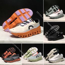 2024 designer shoes running shoes men women Cloud Monscter clouds Eclipse Turmeric Iron Hay Black Red Blue White Light Weight Trainer sneaker cloud shoes Size 36-44
