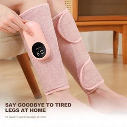 360 Degrees Electric Pressure Calf Massager 3 Mode Pressotherapy Wireless Feet Leg Massage Muscle Blood Circulation Relieve Pain 240319