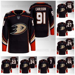 19 Troy Terry Ducks Jerseys Black Mason McTavish Cam Fowler Isac Lundestrom Dmitry Kulikov John Klingberg Jackson LaCombe Anaheim Colton Silfverberg