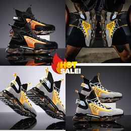 2024 Positive Running Shoes Men's trendy breathable socks sports shoes high top thick soles dad shoes GAI Size EUR 35-44