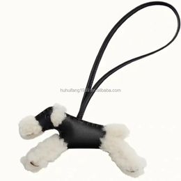 Suitable for bag pony pendant Budy puppy car interior pendant for lamb skin pure hand sewn