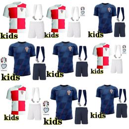 2024 2025 Croacia MODRIC World Cup soccer jerseys national team MANDZUKIC PERISIC KALINIC 24 football shirt KOVACIC Rakitic Kramaric Kids Kit uniforms
