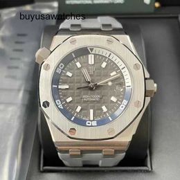 Lastest Brand Wristwatch AP Wrist Watch Royal Oak Offshore Series 42mm Dia Platinum Precision Steel Automatic Mechanical Mens Watch Luxury Watch 15720ST