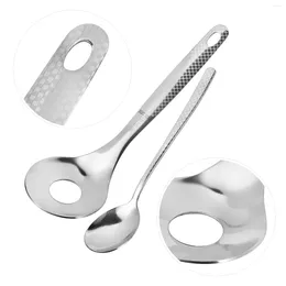 Spoons 2 Pcs Meatball Maker Spoon Stainless Steel Making Tool Baller Scoop Kitchen Ware