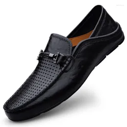 Casual Shoes Slip On Leather Men Loafers Spring Summer Big Size 48 49 Mocasines Hombre Loafer