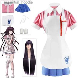 cosplay Anime Costumes Danganronpa come on role-playing Mikan Tsumiki womens clothing maid uniforms Halloween carnival costumesC24321