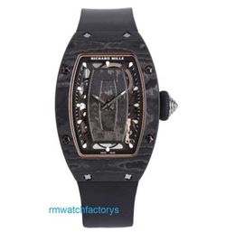 Ladies' Movement RM Wrist Watch Series RM07-01 Carbon Fiber Titanium Metal Fashion UN25