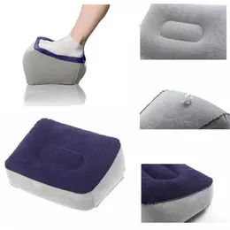 Carpets Sitting Back Support PVC Inflatable Flocked Floor Mats Travel Plane High Speed Rail Car Train Cushion For Chairs Dining Room