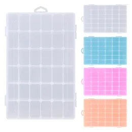 Storage Bottles Kit Mini Organizer Case Adjustable 36 Compartment Container Plastic Box Jewelry Earring