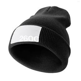 Berets 2600 Knitted Hat Hip Hop Thermal Visor Bobble Ladies Men's