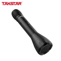 Speakers Takstar 2 in 1 Bluetooth Wireless Microphone & Voice Amplifier Portable Handheld Mic Speaker for Karaoke Meeting Outdoors Speech