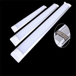 Surface Mounted LED Batten Double row Tubes Lights 2FT 4FT T8 Fixture Purificati LED tri-proof Light Tube 18W 36W AC 110-240V LL