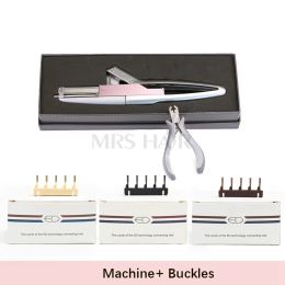 Connectors MRS HAIR 6D2 High Tech Carbon Fiber Material 6D Machine 6D2 Buckles Fast Install For Salon / DIY at Home