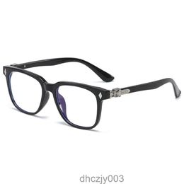 Chrome Designer Ch Cross Glasses Frame Chromes Brand Sunglasses for Men Women Trendy Round Face Tr90 Eye Male Protection Heart Eyeglass Frames 2024 1d13 F5OB PGNQ