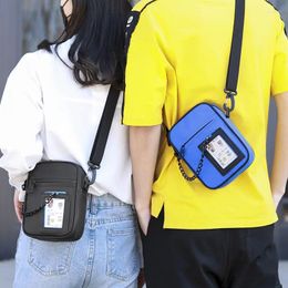 Bag Small Women Shoulder Cell Phone Korean Fashion Oxford Cloth Students Handbags Crossbody For Men 2024 Purse Sports Urban