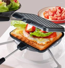 Pans Sandwich Maker Nonstick Grilled Cheese High Temperature Resistant Multifunctional For Breakfast Pancakes Toast Omelettes