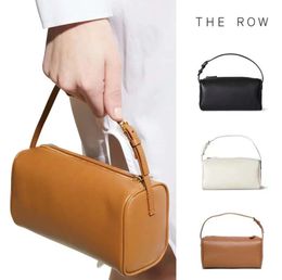 Genuine Leather The row armpit bag man Luxury Designer Womens mens Cross Body Shoulder Totes small handbag Hobo sling summer square lunch satchel Clutch