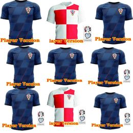 2024 Croacia MODRIC Soccer Jerseys player version national team MANDZUKIC PERISIC 24 25 BREKALO PERISIC football Shirt BROZOVIC KRAMARIC REBIC LIVAKOVIC Men