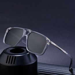 Fashion Driver Polarized Sunglasses Big Oblong Frame Luxurious Design Trucker Sun Glasses Wholesale Luxury Glasses