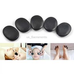 Face Massager JETTING-7 pieces/set Safe Lava Natural 3 * 4cm Stone Energy Massage Hot Water Therapy Rock Basalt Stone Wholesale New Arrival 240321