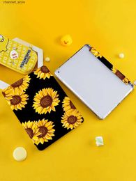 Tablet PC Cases Bags Sunflower Case For iPad 9th/ 8th/ 7th Generation 10.2 inch CaseFor MiNi 4/5/6 Coverwith Pencil HolderAuto Wake/Sleep CoverY240321Y240321