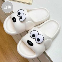 Slippers Womens home slippers cloud puppy cartoon dog sandals mens flip soft soled beach outdoor anti slip shoes womens Eva01R2OE H240322