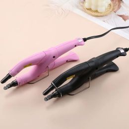 Connectors Loof Fusion Hair Extension Heat Iron Keratin Bonding Tools Adjustable Temperature Fusion Connector Keratin Bonding Salon Machine