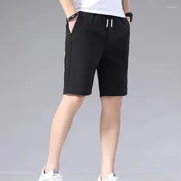 Men's Shorts Summer Casual Men Breathable Beach Ice Silk Comfortable Fitness Basketball Sports Short Pants Male Running