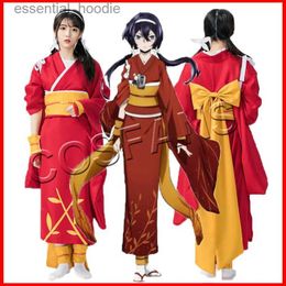 cosplay Anime Costumes Anime Bungou Stray Dog Kyoka Izumi Role Playing Party Set Wig Japanese Costume Halloween Costume Party Costume GirlC24321