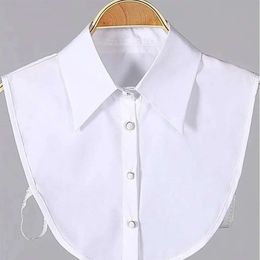 Fashionable Standing Shirt Elegant Solid Colour Fake Collar Clothing Accessories