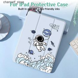 Tablet PC Cases Bags Spaceman Case Compatible With iPad 9.7-Inch (6th/5th Generation 2018/2017)Mini4/5 Air4/5 10.9inWith Pen HolderY240321Y240321