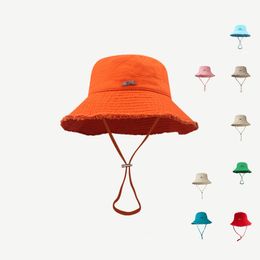 bucket hat designer hundred Casquette cap beach hats broad salty Bob Wide Brim Hats Sun Prevent Bonnet Beanie Snapbacks Outdoor Fishing Dress jc0732