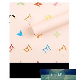 Classic New Waterproof Colourful Four-Leaf Clover Hera Paper Ouya Papers Floral Gift Box Gift Flowers Wrapping Papers