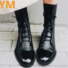 Boots 2020 Hot Winter Thick with Thick Bottom British Locomotive Boots for Cylinder Knight Ladies Boots Midcalf Boot Women 43