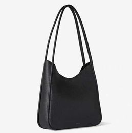 The Row ROSE Park Choi ying Same Style Underarm Bag Symmetric Tote Genuine Leather One Shoulder Commuter High quality