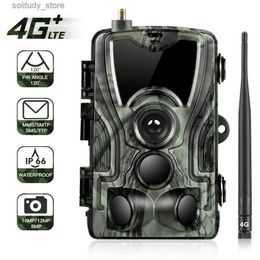 Hunting Trail Cameras Outdoor HC-801LTE 4G Hunting Camera 20MP Infrared Camera MMS/P Photo Trap 0.3s Trigger Time 940nm LED Wild Camera Photo Trap Q240321