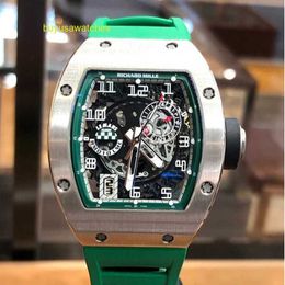 Automatic Mechanical Watch RM Wristwatch Rm010 LMC Automatic Mechanical Watch Series Rose Gold Platinum Full Hollow Platinum Rm010 Le Mans Limited