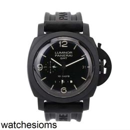 Luxury Designer Panerass Watches Wristwatches Mino Pam 00335 Automatic Mechanical Men's Watch 44mm Waterproof Stainless Steel High Quality Movement